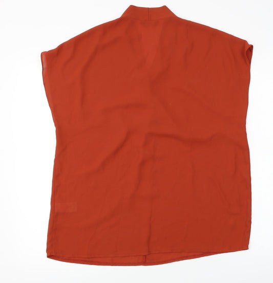 F&F  Womens Brown   Basic Blouse Size 14