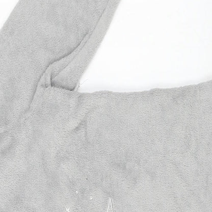 Womens UK Size M Time To Dream Grey Pullover Jumper