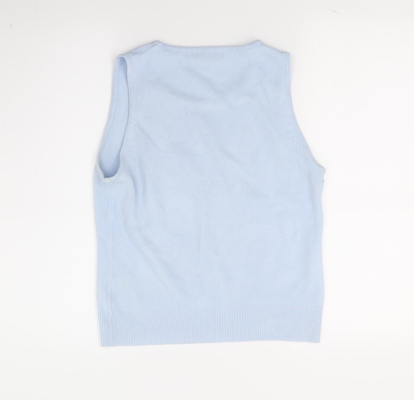 Womens UK Size M Debbie Morgan Blue Pullover Jumper