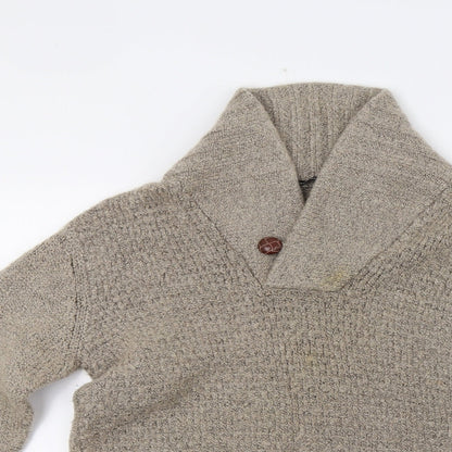 Ceader wood state Mens Beige  Knit Pullover Jumper Size M