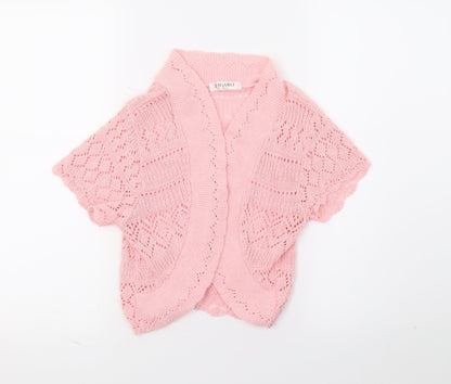 Figaro Girls Pink   Wrap Jumper Size M
