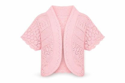 Figaro Girls Pink   Wrap Jumper Size M