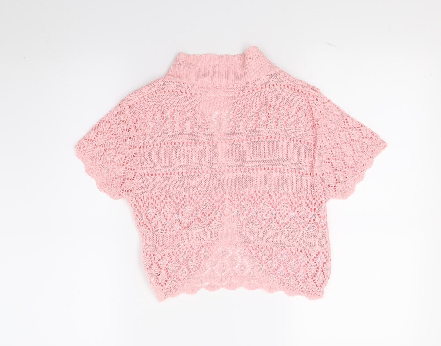 Figaro Girls Pink   Wrap Jumper Size M