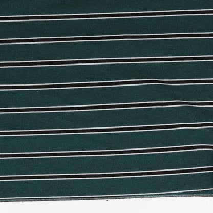 Primark Womens Green Striped  Pullover Sweatshirt Size XS