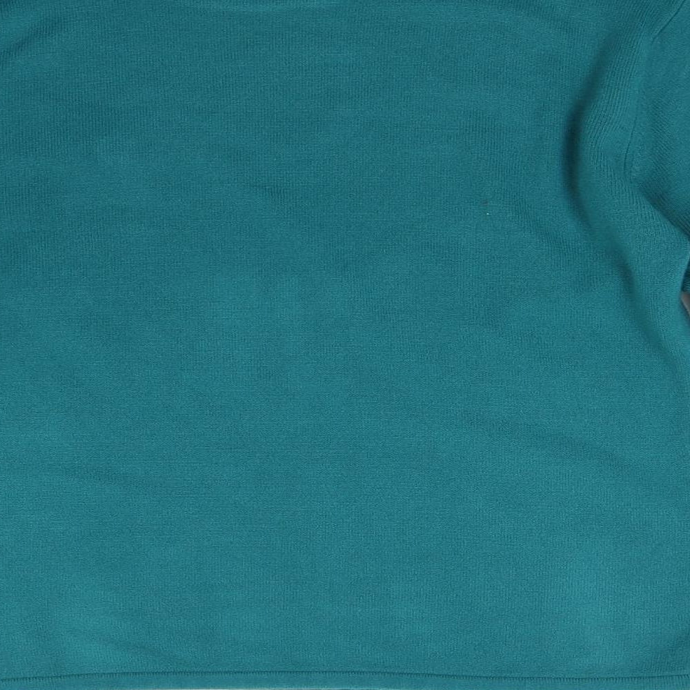 Womens UK Size M Lauren taylor Green Pullover Jumper