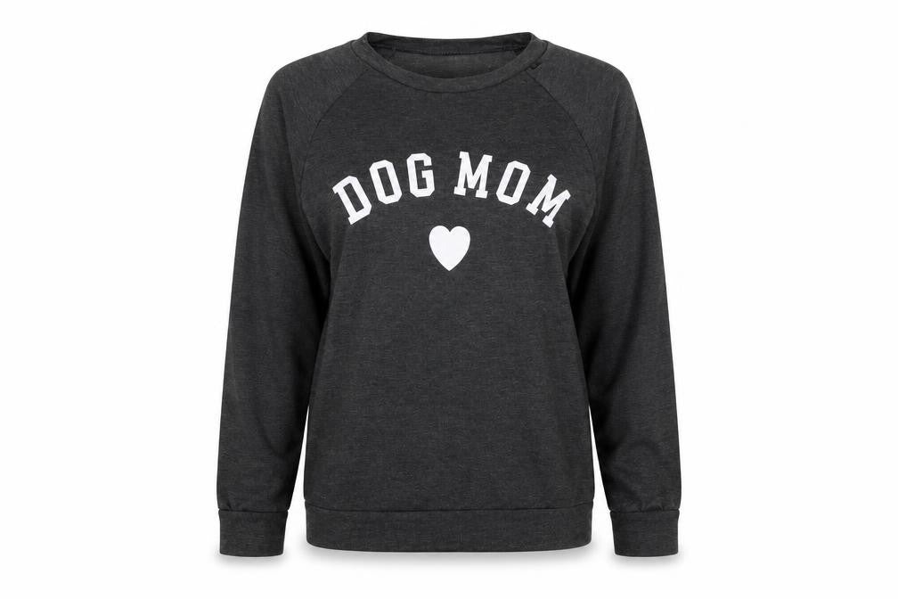 Womens Grey   Pullover Sweatshirt Size S  - Gog Mom