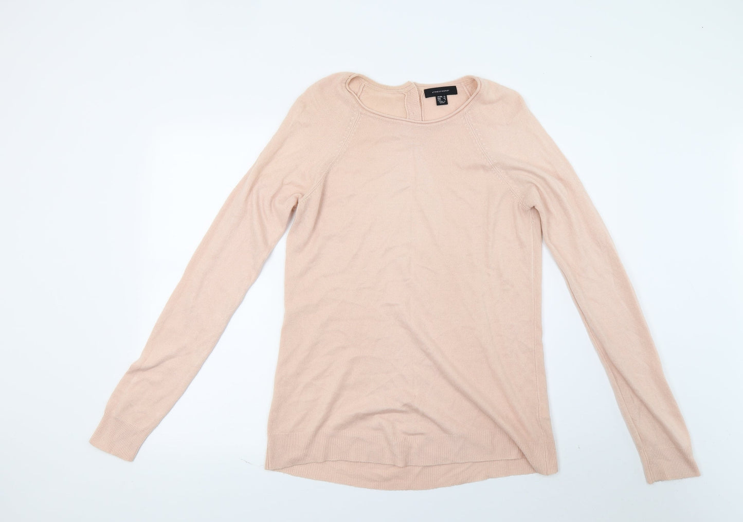 Womens UK Size 12 Atmosphere Beige Pullover Jumper