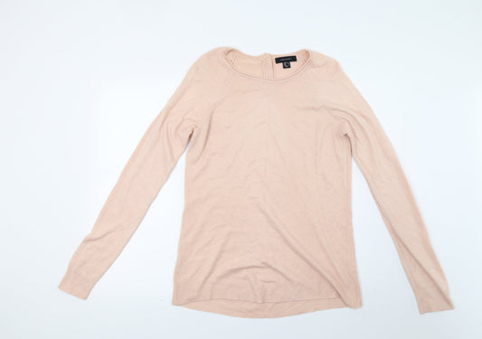 Womens UK Size 12 Atmosphere Beige Pullover Jumper