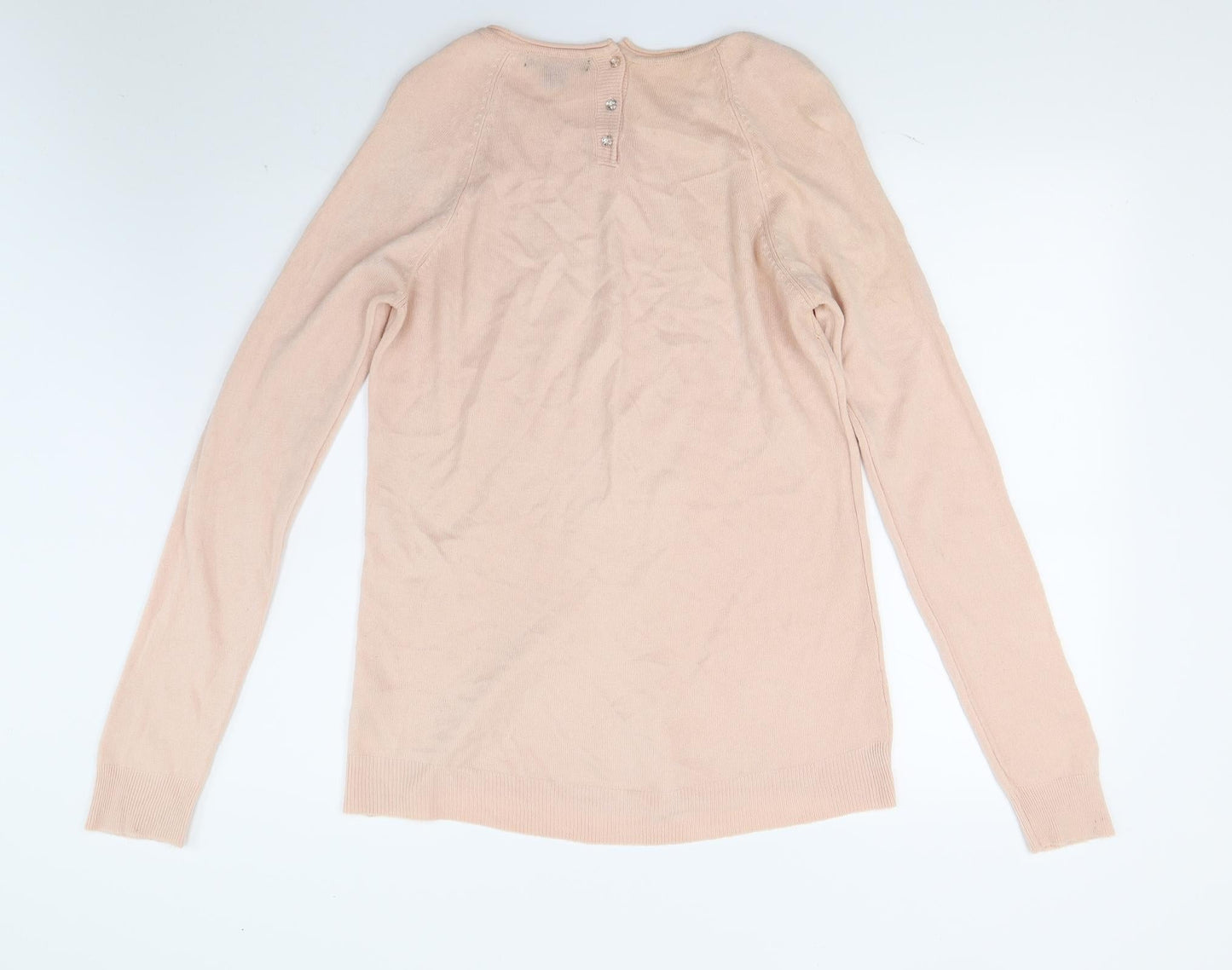 Womens UK Size 12 Atmosphere Beige Pullover Jumper