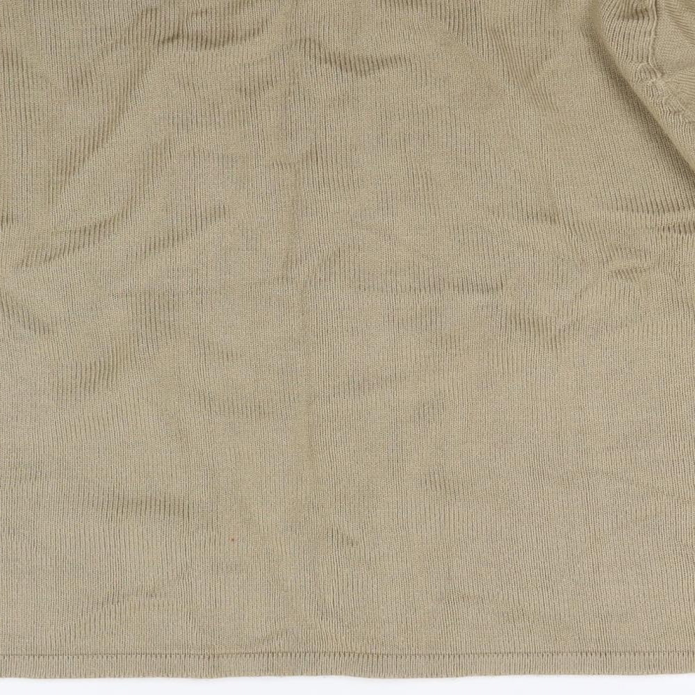 Womens UK Size L Klassique Brown Pullover Jumper
