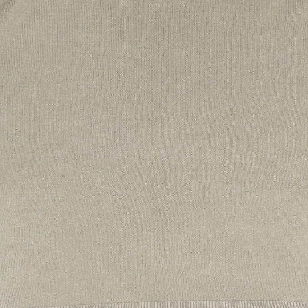 Atlantic Bay Mens Beige   Pullover Jumper Size L