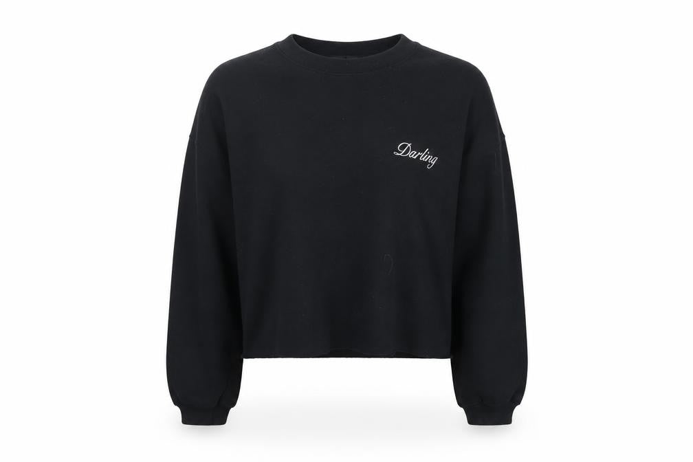 Womens UK Size M Topshop Black Pullover Jumper