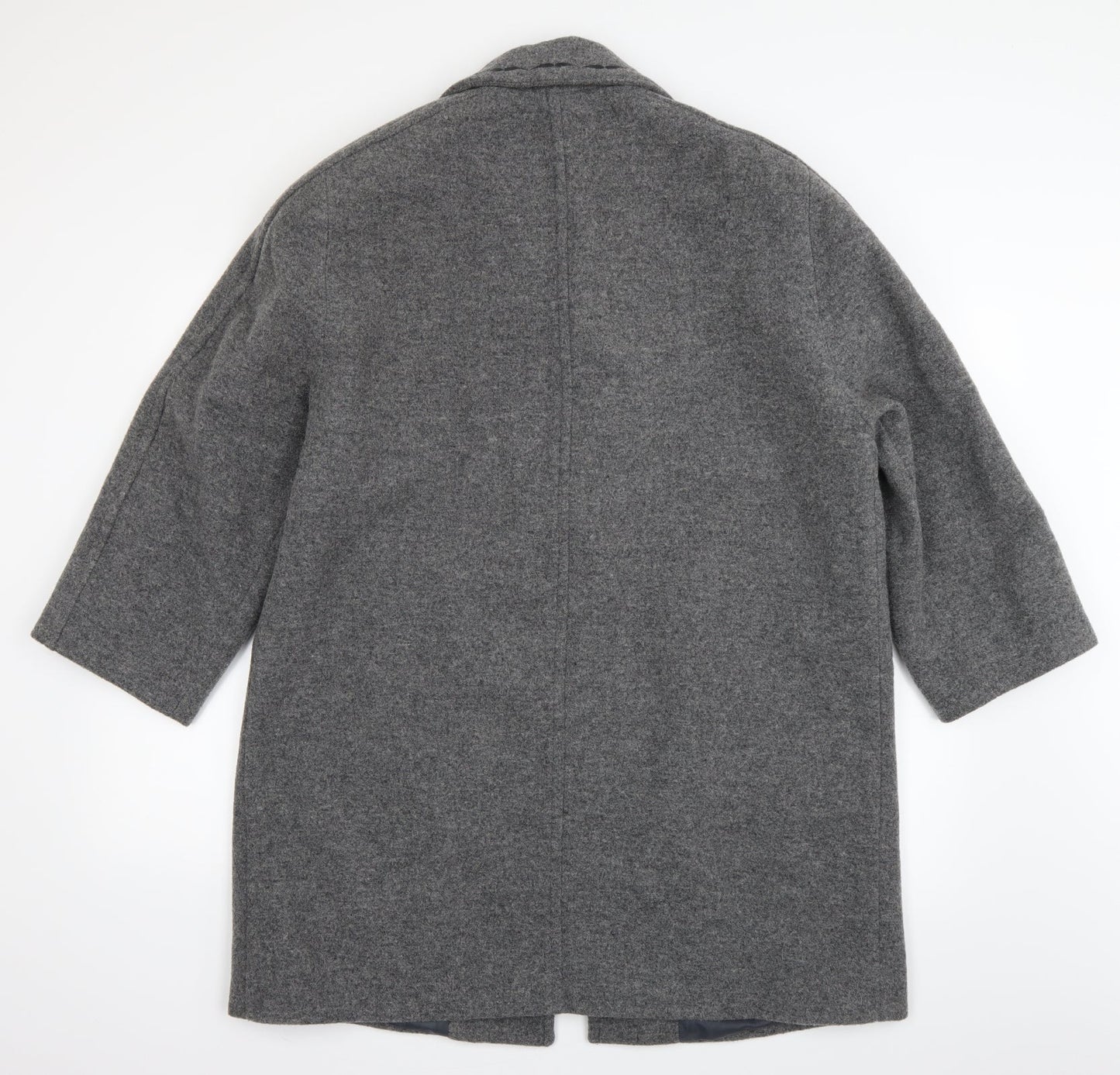 David Barry Womens Grey   Pea Coat Coat Size 14