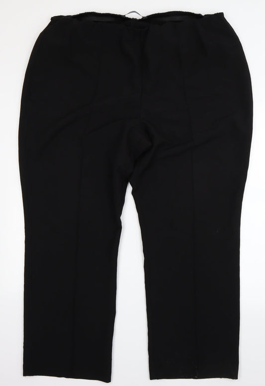 Bonmarché Mens Black   Trousers  Size 22 L28 in