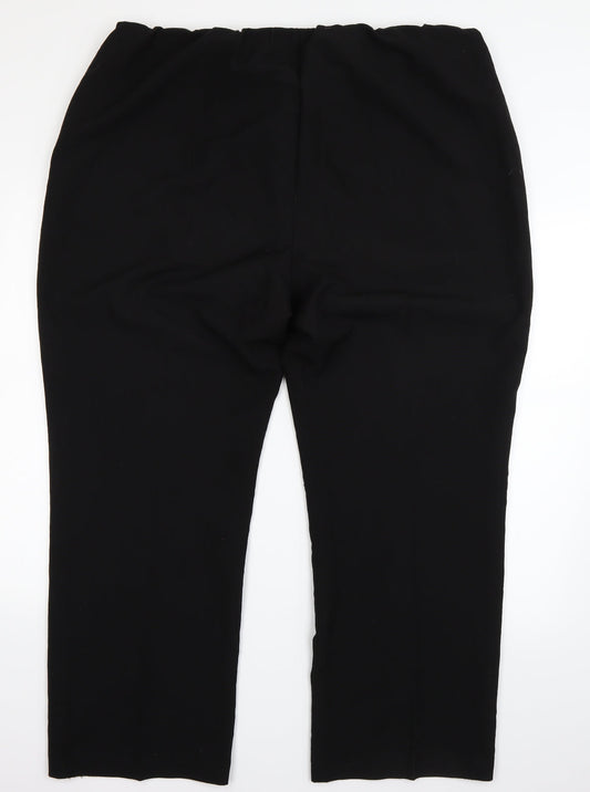 Bonmarché Mens Black   Trousers  Size 22 L28 in