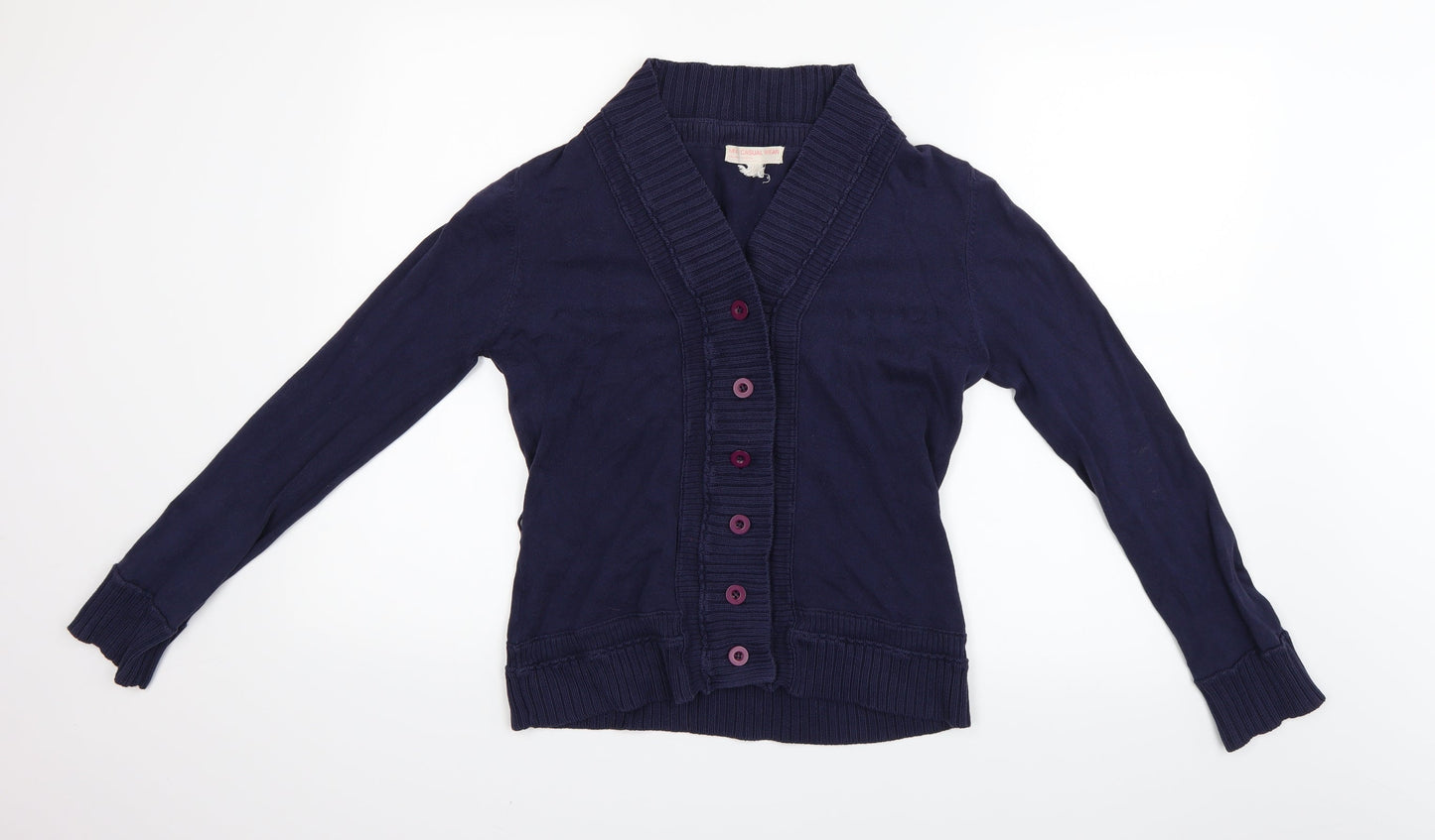 Womens UK Size L MNG Blue Cardigan Jumper