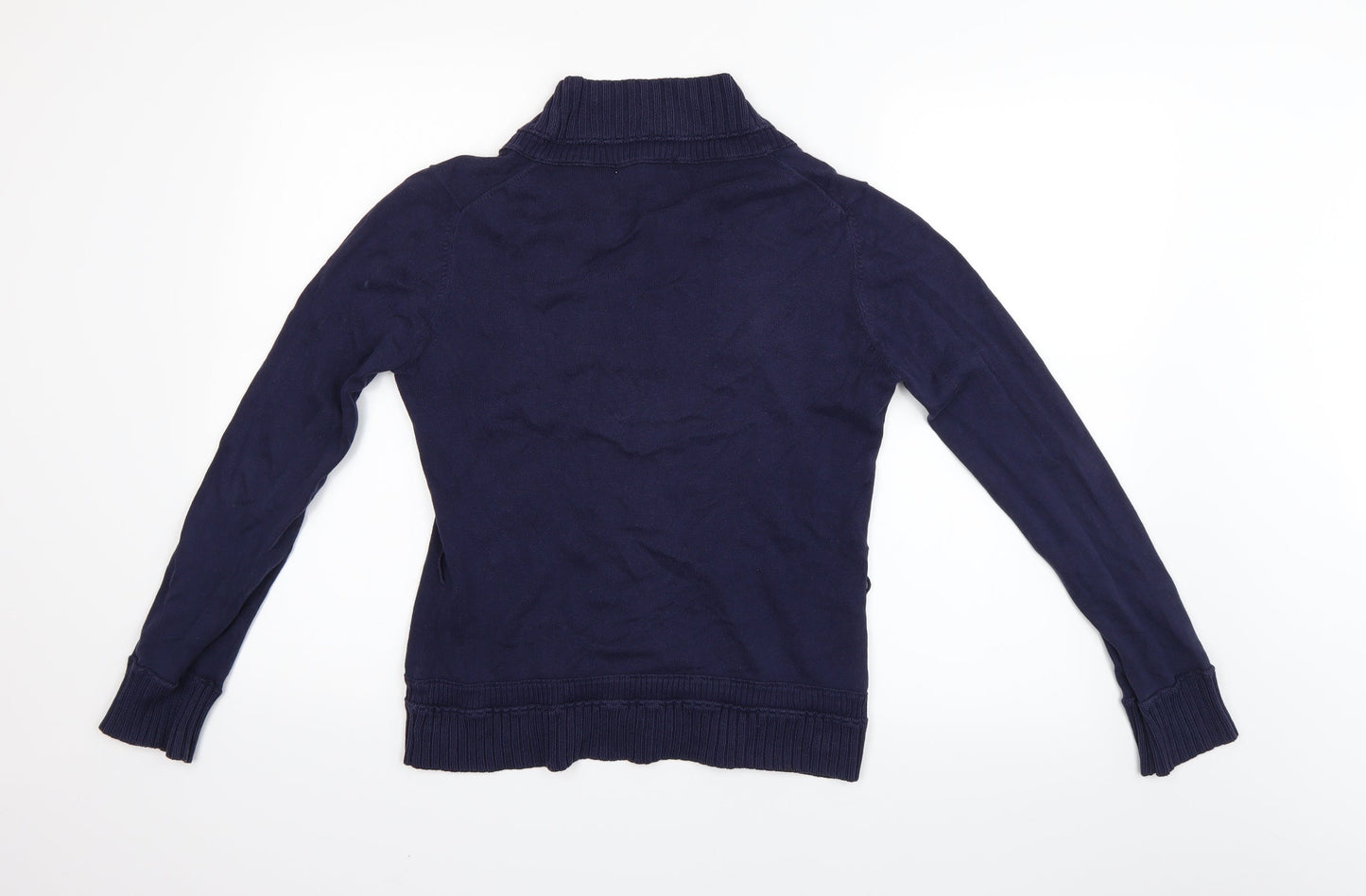 Womens UK Size L MNG Blue Cardigan Jumper