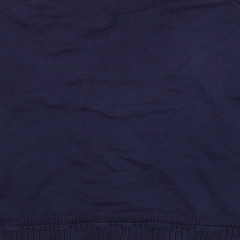 Womens UK Size L MNG Blue Cardigan Jumper