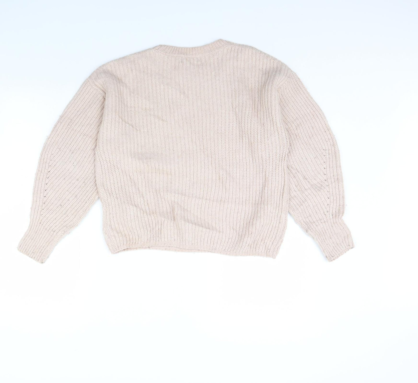 Womens UK Size S New Look Pink Pullover Jumper