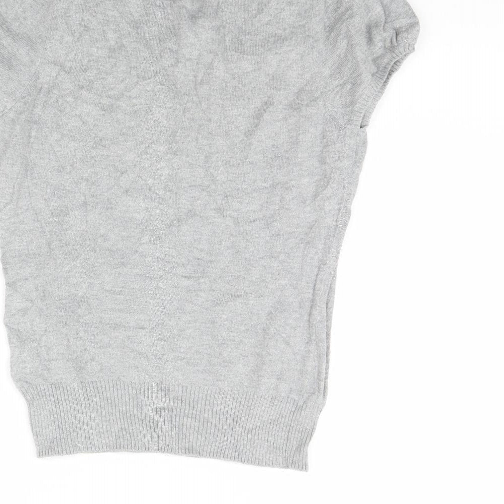 Womens UK Size 8 H&M Grey Pullover Jumper