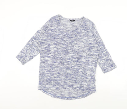 F&F Womens Blue   Pullover Jumper Size 8