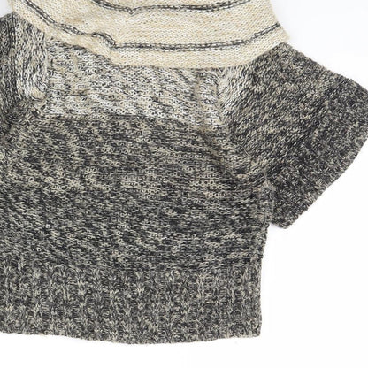 Womens UK Size 10 New Look Brown Pullover Jumper