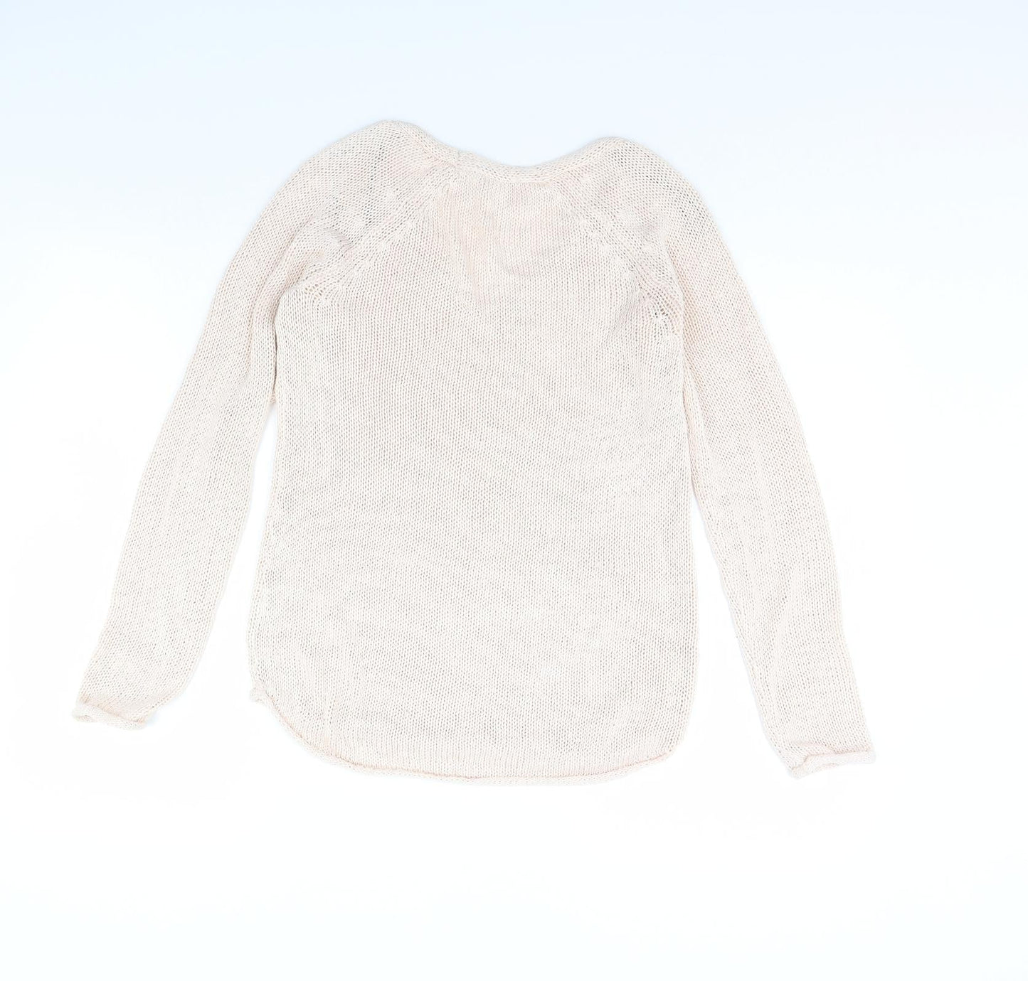 Womens UK Size XS H&M Pink Pullover Jumper