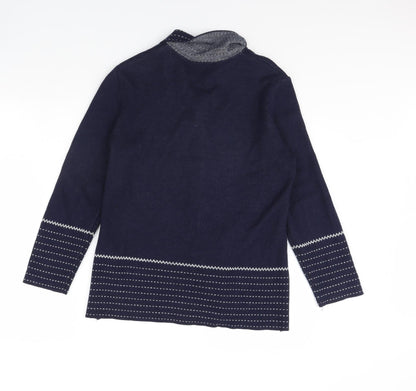 Les Essentiels Womens Blue   Jacket  Size 14