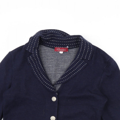Les Essentiels Womens Blue   Jacket  Size 14