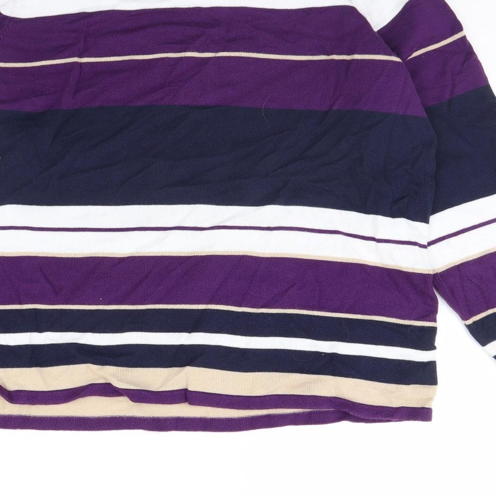 Womens UK Size L EWM Multicoloured Pullover Jumper