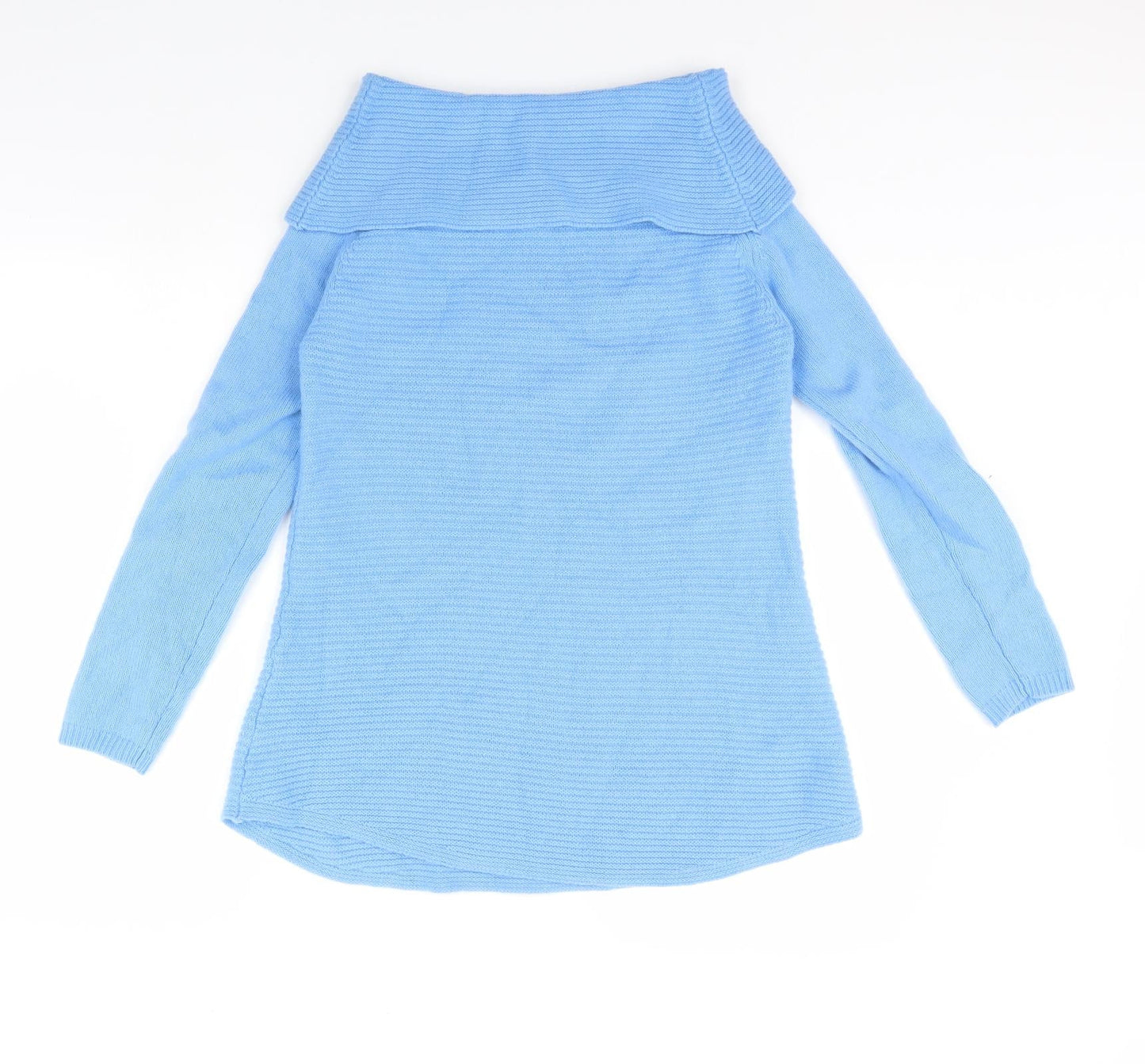 Womens UK Size 6 m&s Blue Pullover Jumper