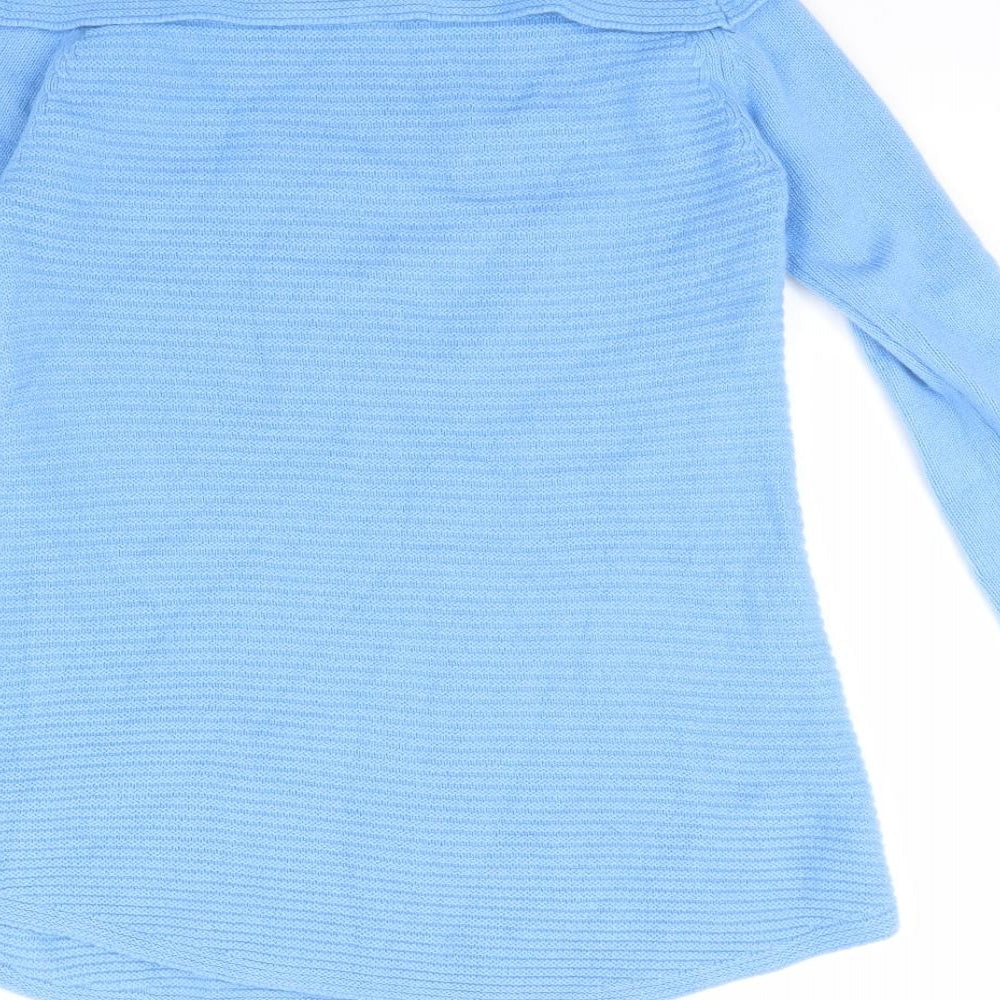 Womens UK Size 6 m&s Blue Pullover Jumper