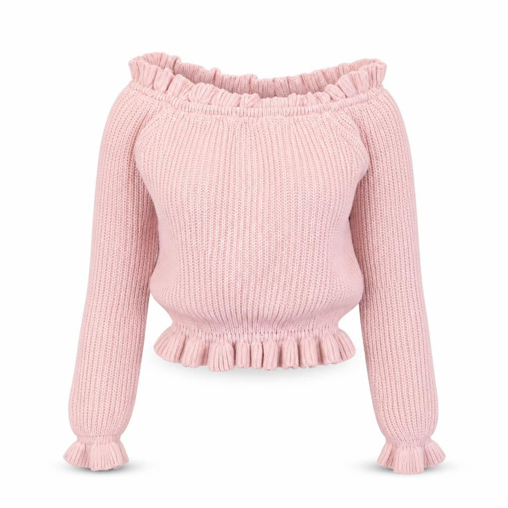 Womens UK Size 8 Select Pink Pullover Jumper