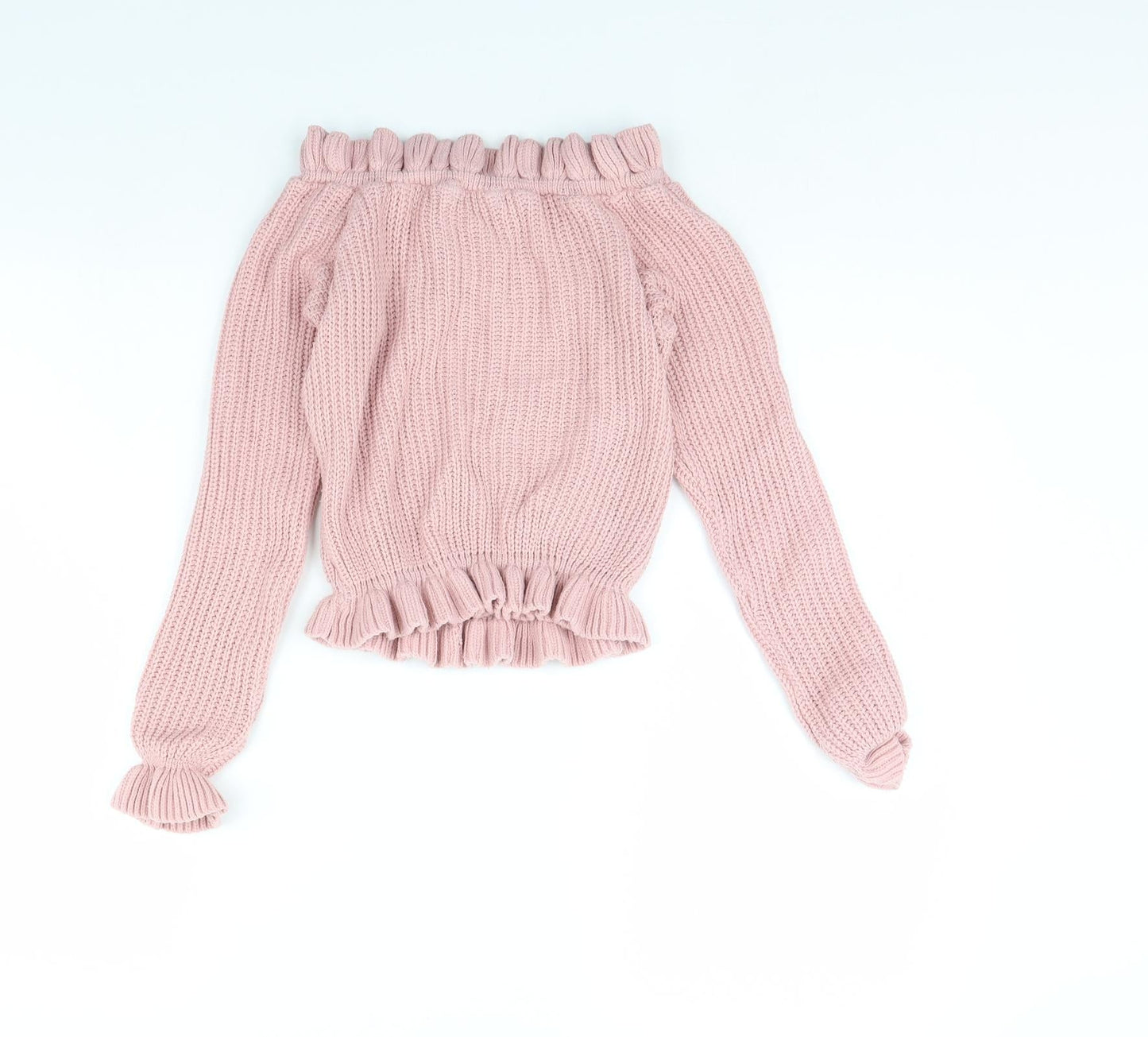 Womens UK Size 8 Select Pink Pullover Jumper