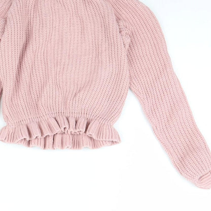 Womens UK Size 8 Select Pink Pullover Jumper