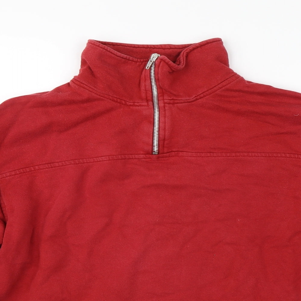 Mens UK Size S Hawkshead Red Pullover Sweatshirt