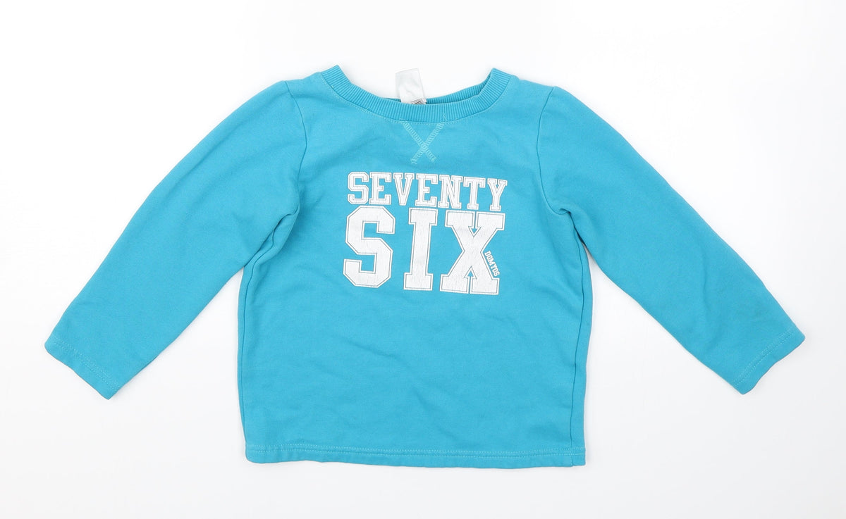 Decathlon Boys Blue   Pullover Sweatshirt Size 5 Years