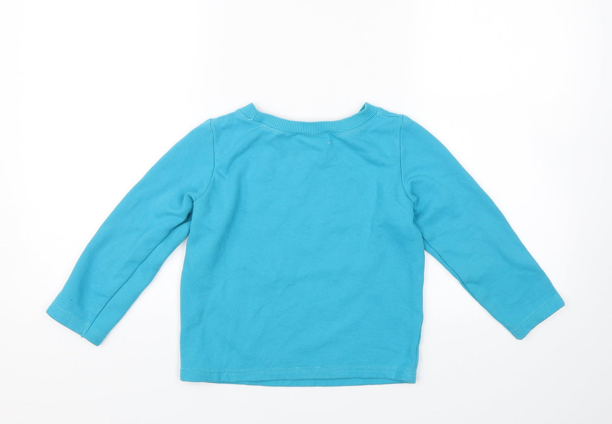 Decathlon Boys Blue   Pullover Sweatshirt Size 5 Years