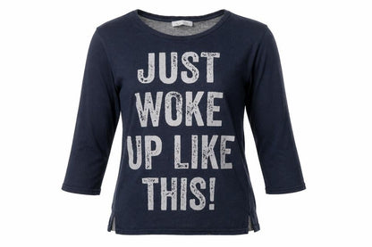 New Look Womens Blue   Pullover Sweatshirt Size 10