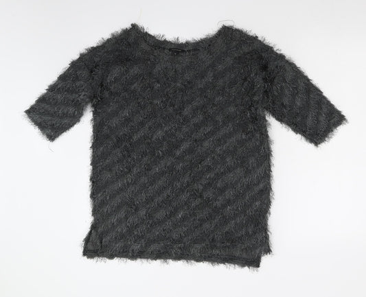 Womens UK Size 8 River Island Grey Pullover Jumper