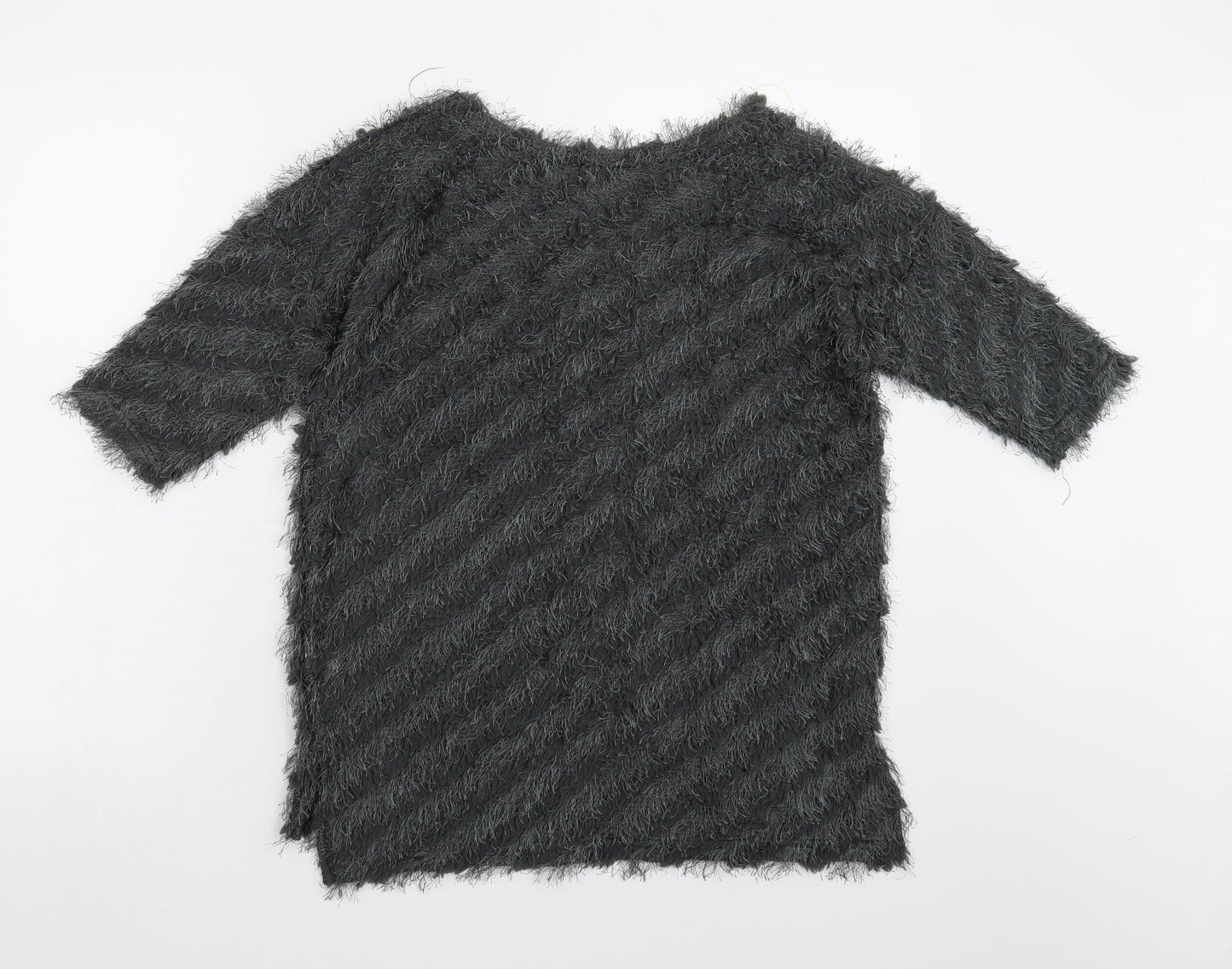 Womens UK Size 8 River Island Grey Pullover Jumper