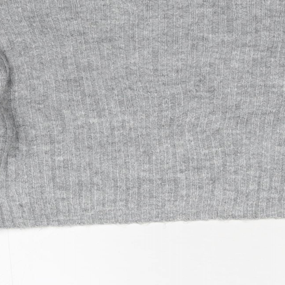 Girls UK Size 9 Years 915 Grey Pullover Jumper