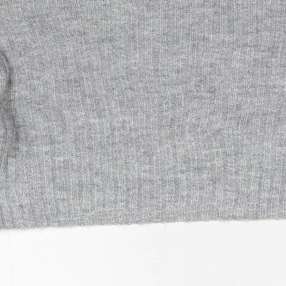 Girls UK Size 9 Years 915 Grey Pullover Jumper