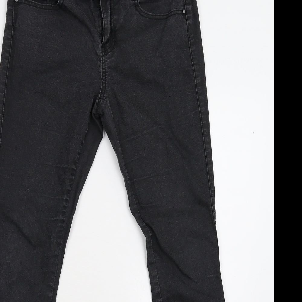 New Look Womens Black  Denim Skinny Jeans Size 10 L28 in