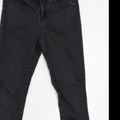 New Look Womens Black  Denim Skinny Jeans Size 10 L28 in