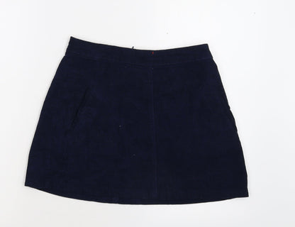 Womens UK Size S Cooperative Mini Corduroy Skirt