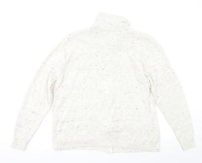 Blush Womens Ivory   Cardigan Jumper Size L