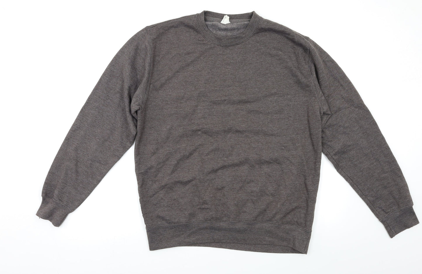 Just Hoods` Mens Grey   Pullover Sweatshirt Size S