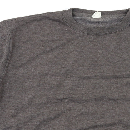 Just Hoods` Mens Grey   Pullover Sweatshirt Size S
