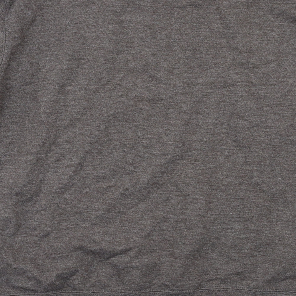 Just Hoods` Mens Grey   Pullover Sweatshirt Size S